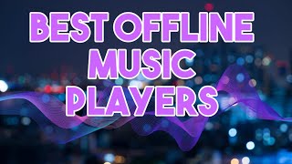 Top 5 FREE OFFLINE Music Player Apps ||  Android || Clean and Minimal || No Ads. screenshot 1