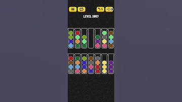 Ball Sort Puzzle Level 3857
