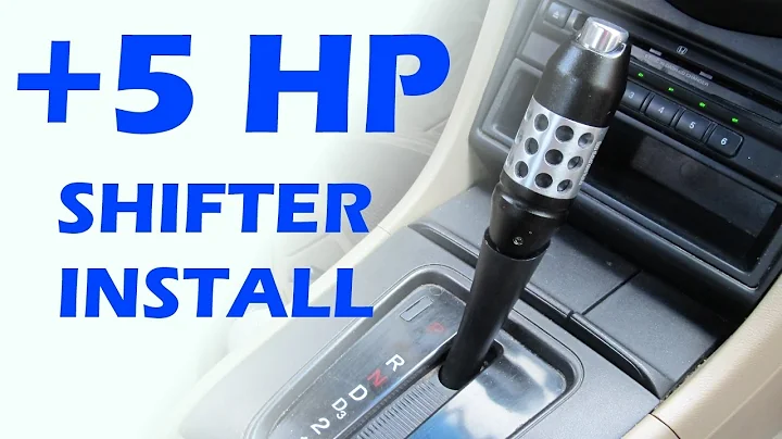 How to Install a Sporty Shift Knob