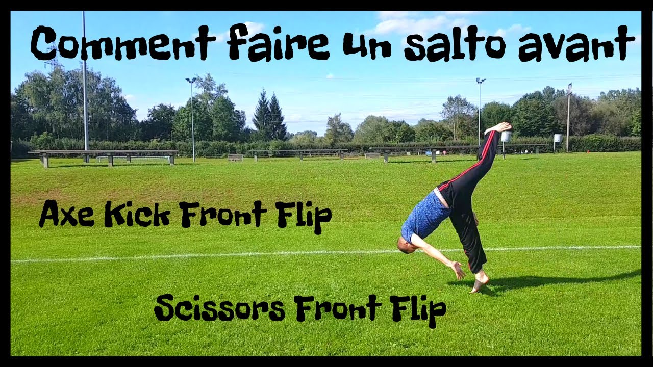 Comment faire un salto avant|TUTO Front Flip|by Infinite Tutorials