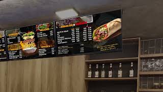 Tvmenu.net - Tvmenu Menu Sign Digital Menu Menu Board Televizyon Menusu Corner Beverlo