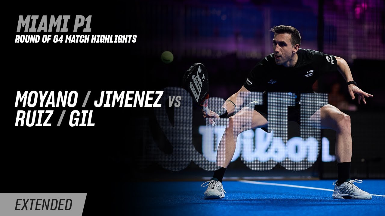 Miami Premier Padel P1 🇺🇸🎾 Moyano / Jimenez vs. Ruiz / Gil (R64 Highlight)