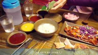 DAKGO set menu in Paro chicken, Anyang, Korea