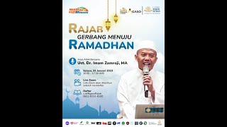 Ngaso - Rajab : Gerbang Menuju Ramadhan - Ust. Dr. Imam Zamroji, MA