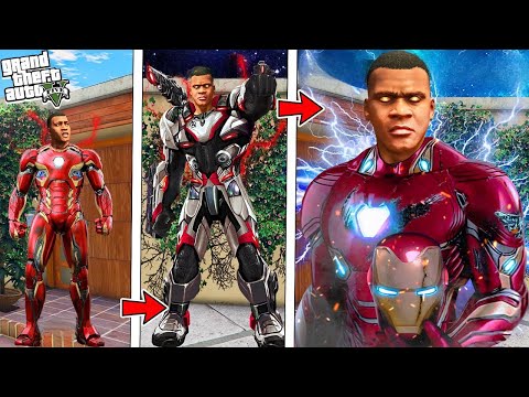 Franklin Completing Task To Transform Into Ironman in GTA 5 Avengers || GTA 5 TAMIL | GTA5 Mods!!!