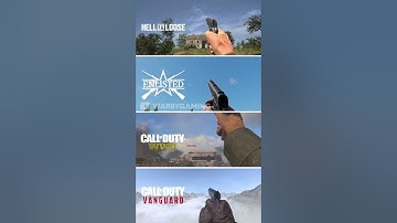 M1911 Comparison | Hell Let Loose vs Enlisted vs COD WW2 vs COD Vanguard
