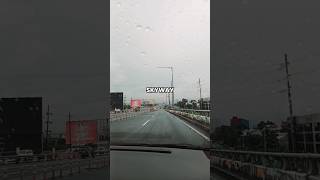 Driving Manila Skyway During Tropical Storm Ramil