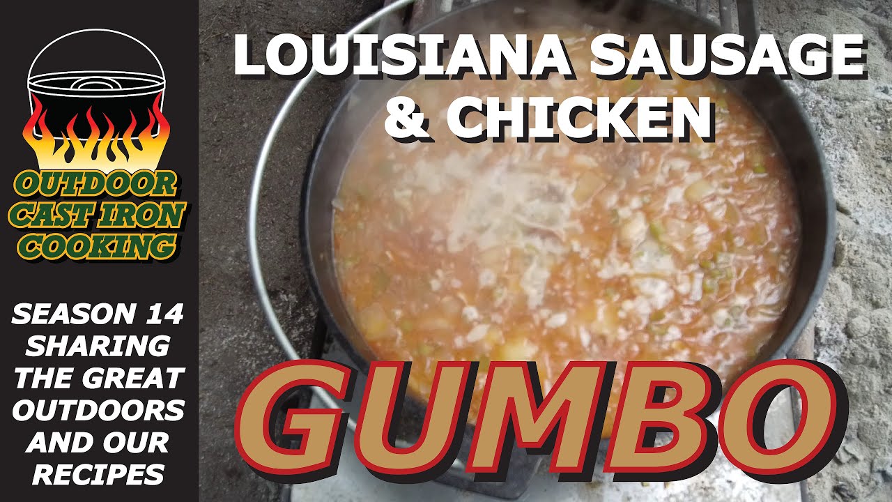 Louisiana Sausage \u0026 Chicken Gumbo, image size:1280x720