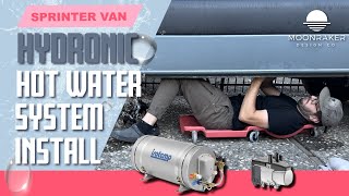 Sprinter Van Conversion Hydronic Hot Water System Install