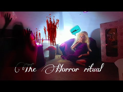 ☠The horror Ritual Challage for the first time☠ | Barbie doll horror video |