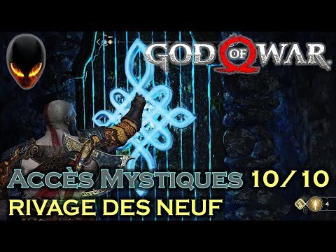 GOD OF WAR Accès Mystiques - RIVAGE DES NEUF (Midgard) 10/10