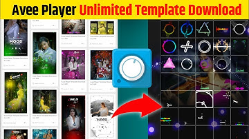 Avee Player Unlimited Template Download | Avee Player Template Download Kaise Kare