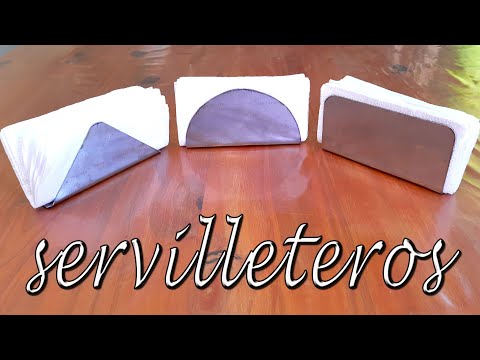 Video: Cómo Poner Servilletas De Papel En Un Servilletero