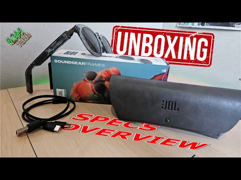 JBL SoundGear Frames Unboxing & Specs Overview - YouTube