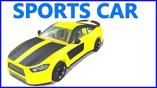 Sports Racing Car | Cars Race Cartoon Video for Kids &amp; Children | Zoom Zoom Fast X