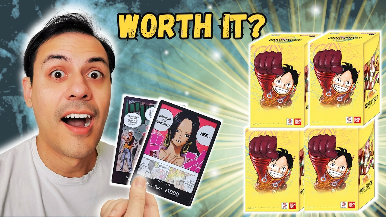 ARE OP07 DOUBLE PACKS WORTH IT? One Piece TCG Booster Pack Opening 500 Years In the Future