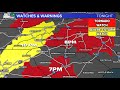 Severe weather, strong storms move through the Carolinas