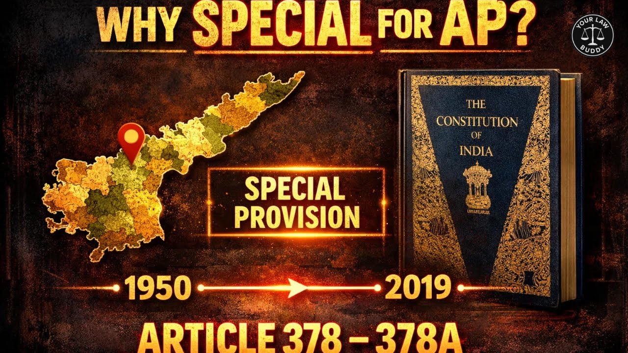 Why Was Andhra Pradesh Given Special Constitutional Treatment? | Article 378 & 378A Explained 🔥