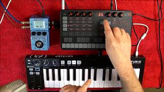 IK Multimedia UNO Synth - Arturia KEYSTEP & Zoom MS-70CDR - Set Up Tutorial