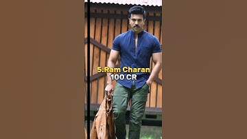 Top 10 highest paid south Indian🇮🇳 actors #shorts #southactors #alluarjun #prabhas