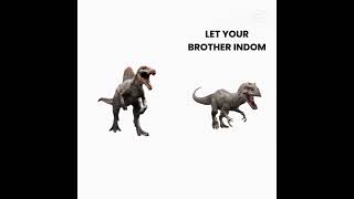 Indominus rex edit🔥| montagem one more game #edit #jurassicworld