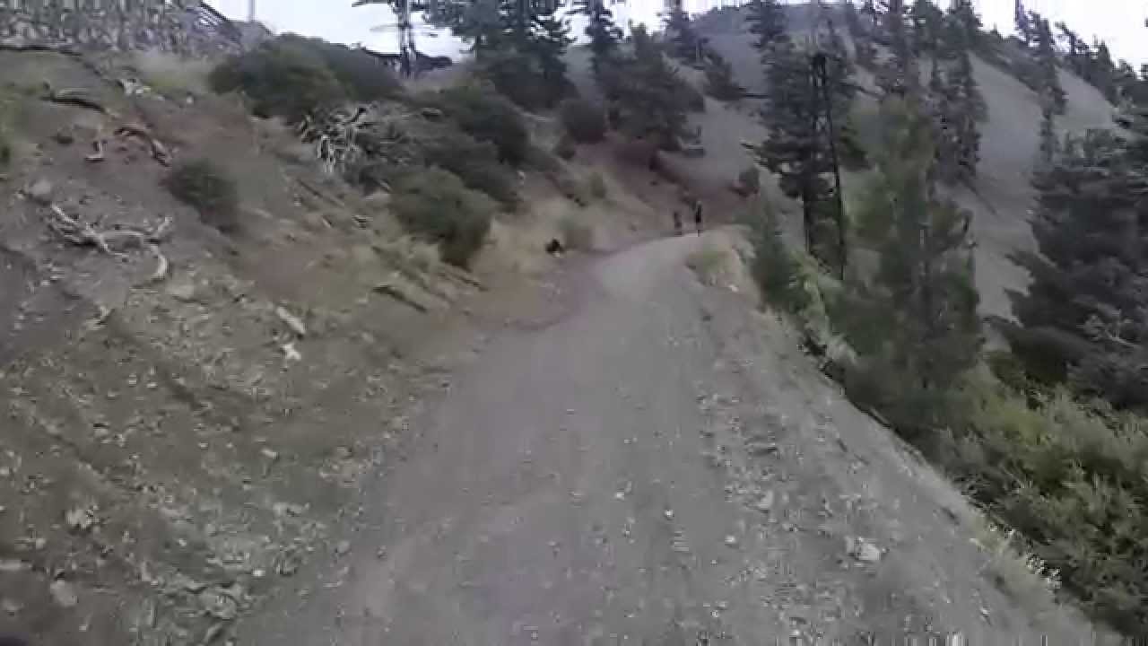 MTB Devils Backbone (Mt Baldy) to Parking Lot YouTube