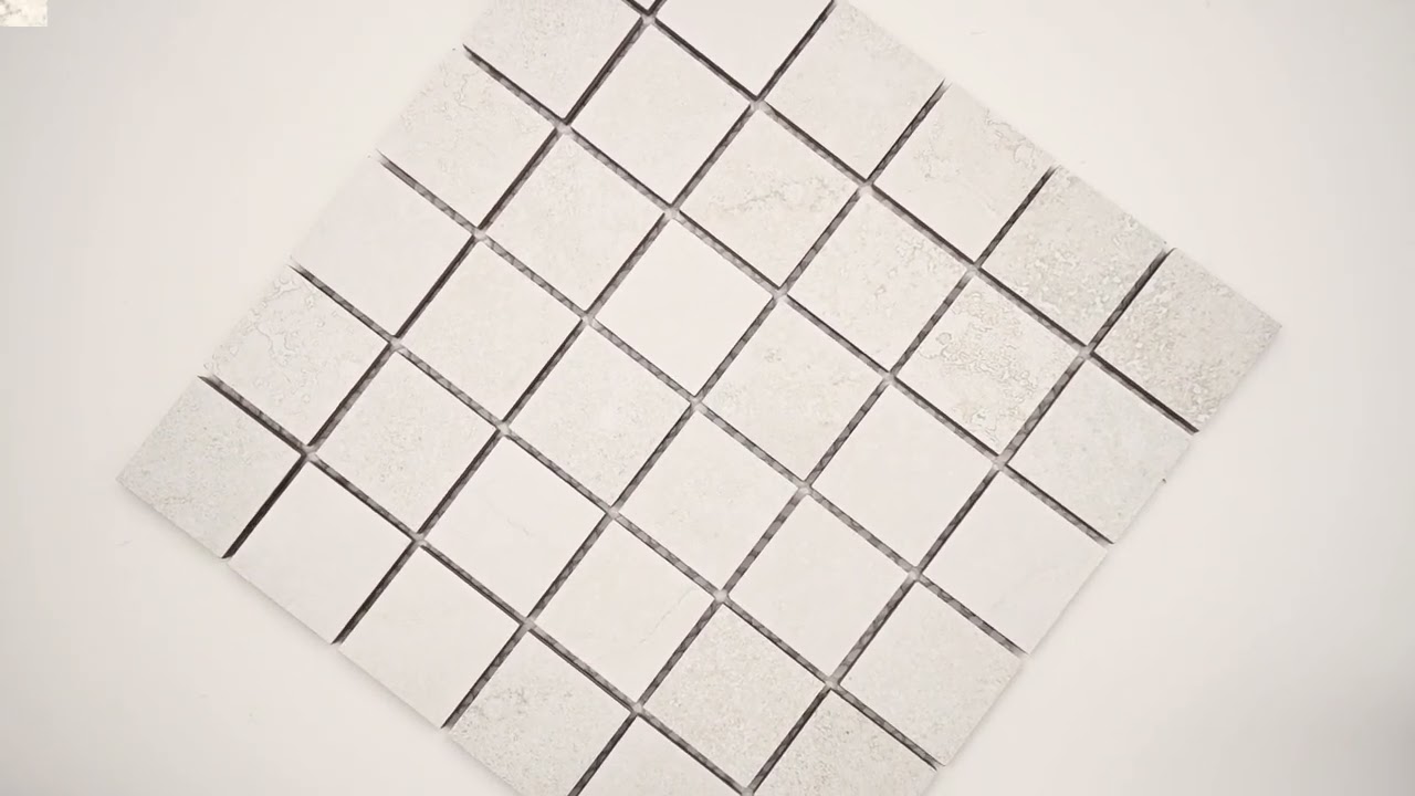 Legend White 2x2 Matte Porcelain Mosaic Tile