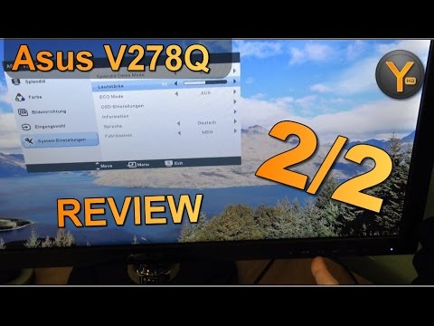 Review: Asus VS278Q / 27" Full HD LED Monitor / 1ms, 2x HDMI, DisplayPort, VGA