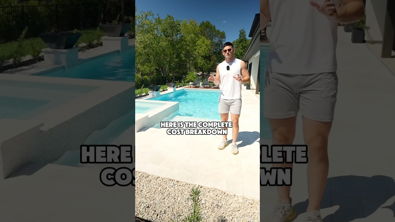 $68k to Build My OWN POOL!! #construction #poolbuilder #homebuilder #howtobuildahouse
