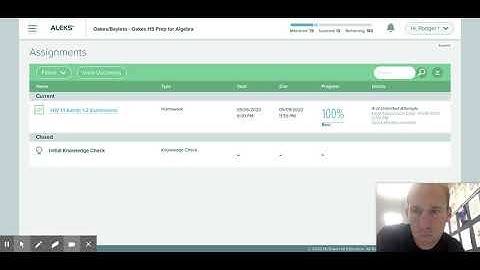 Correcting ALEKS Assignments