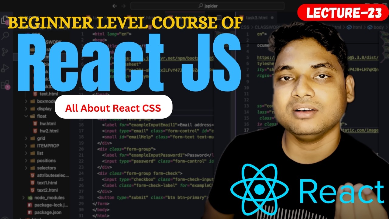 ReactJs Full Course 🔥 Lecture - 23 || What Is React CSS in 2026 By ...