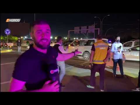 تفاصيل استهداف مطار أربيل مع مراسلنا مصطفى سلمان