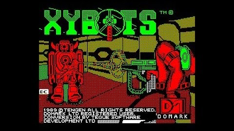 Xybots Review for the Amstrad CPC by John Gage