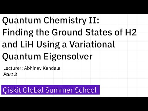 26. Quantum Chemistry