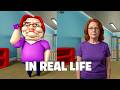 Betty's Nursery! (FIRST PERSON OBBY!) vs SUZIE'S DAYCARE ESCAPE! (FIRST PERSON OBBY!) in Real Life