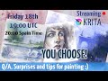 You Choose! WaterColor in Krita with hints and Q/A