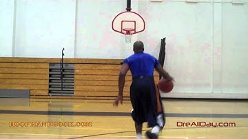 Stutter Step Hands-Up Finish Pt. 1 | Finishing At the Rim Basketball Drills | Dre Baldwin