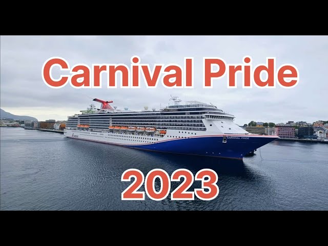 Carnival Pride Ship Tour 2023 (following June Dry Dock)