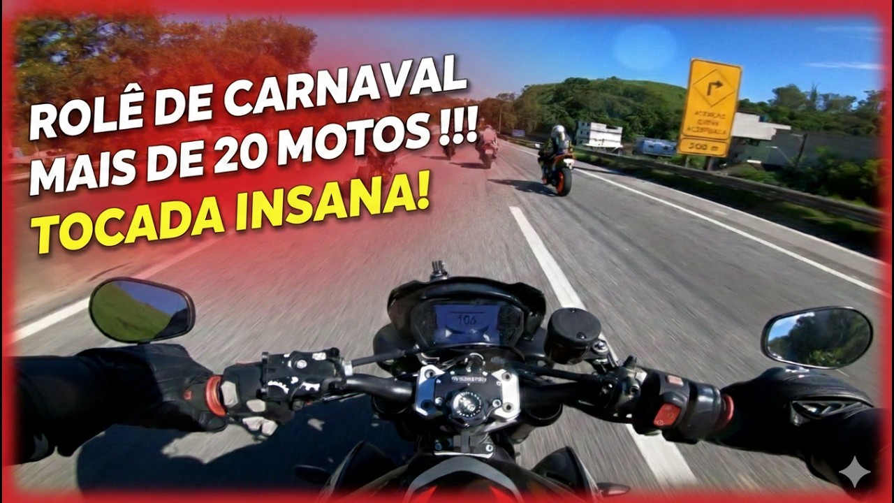 INSANO || MAIS DE 20 MOTOS INDO PRA ITAMONTE || STREET TRIPLE 765RS DERRETENDO PNEU !!