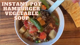 INSTANT POT HAMBURGER VEGETABLE SOUP screenshot 3