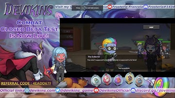 Devikins COMBAT CLOSED BETA TEST now LIVE!