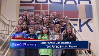 Sugar Creek Consolidated - Mrs. Pearson - 3rd Grade