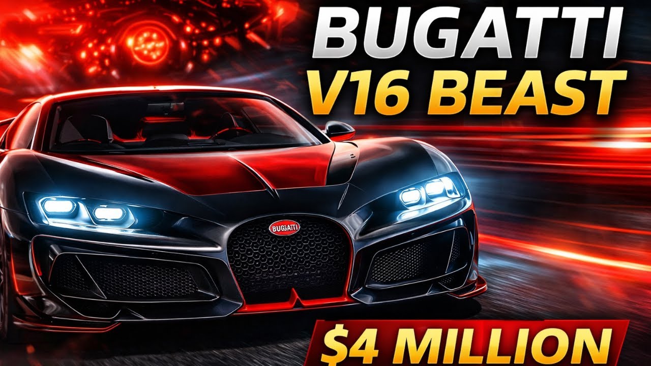 Bugatti Tourbillon Revealed – The V16 Hybrid Beast Explained | Bugatti Tourbillon INSANE Details USA