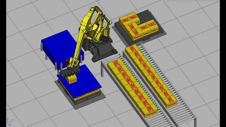Fanuc Roboguide Pallet Pro Tutorial.