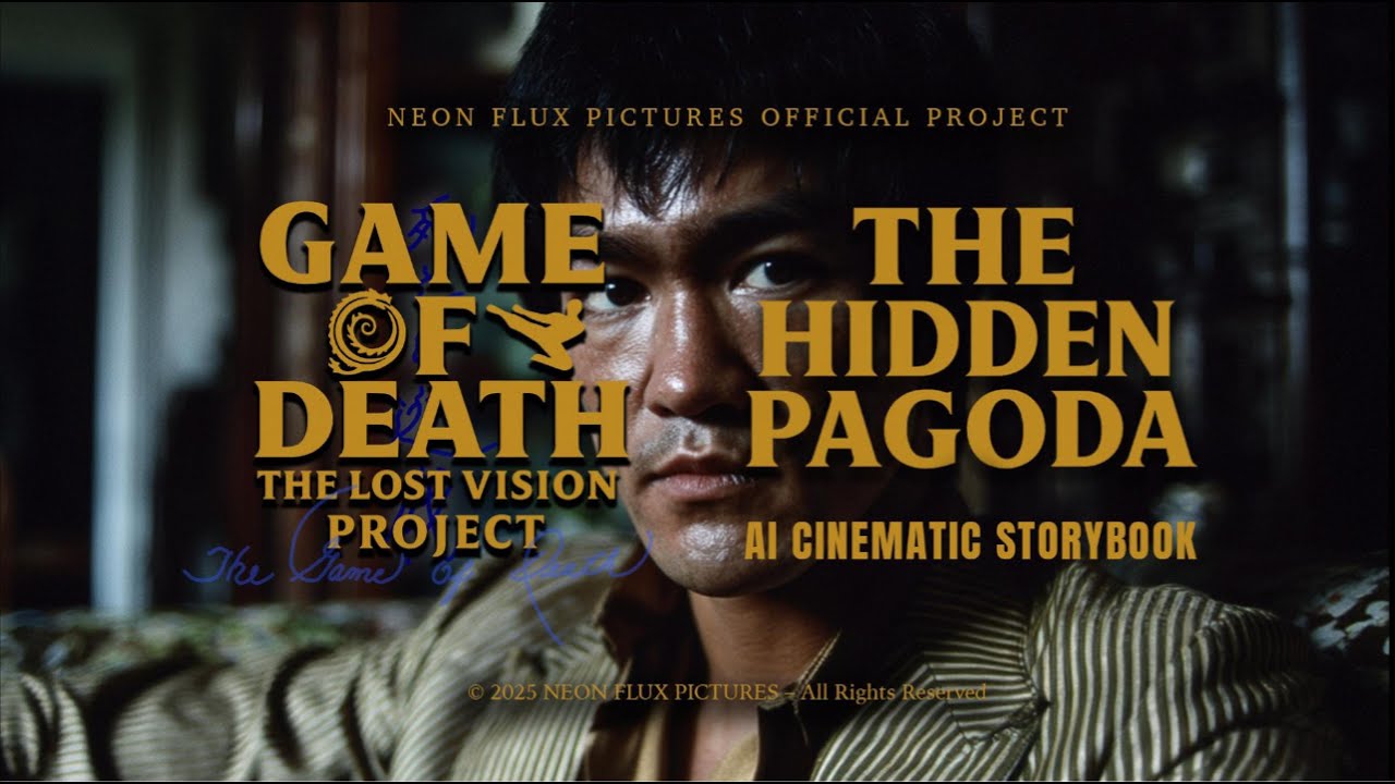 🎬 GAME OF DEATH – The Lost Vision Project – AI CINEMATIC STORYBOOK | 2nd Chapter: HIDDEN PAGODA 🏯