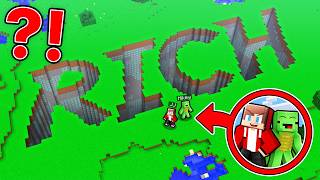 How did JJ and Mikey Find The Secret RICH Cave in Minecraft?