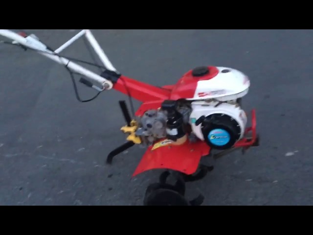 YANMAR 4.8馬力 耕運機 MT502 前進2速/後進1速 使ってみました - YouTube