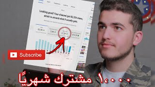 كيف تحصل على ١٠٠٠ مشترك شهريا في اليوتيوب؟ | كيفية زيادة المشتركين في ٢٠٢١