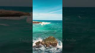 Come on in, the water’s perfect. #WeatherReport #Vacation #Travel #TravelTip #Aruba
