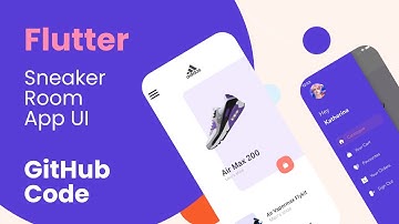 Flutter Sneaker Room App UI (Source Code)